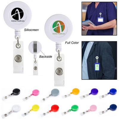 Retractable Badge Holder with Slip Clip